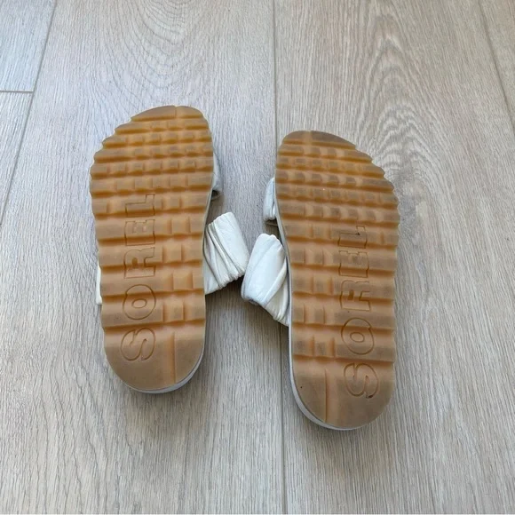Sorel | Roaming Slide Sandal in White - Picture 5 of 6
